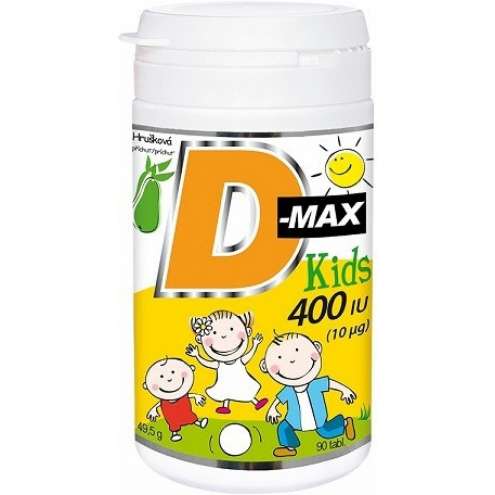 D-Max Kids 400 IU tbl.90